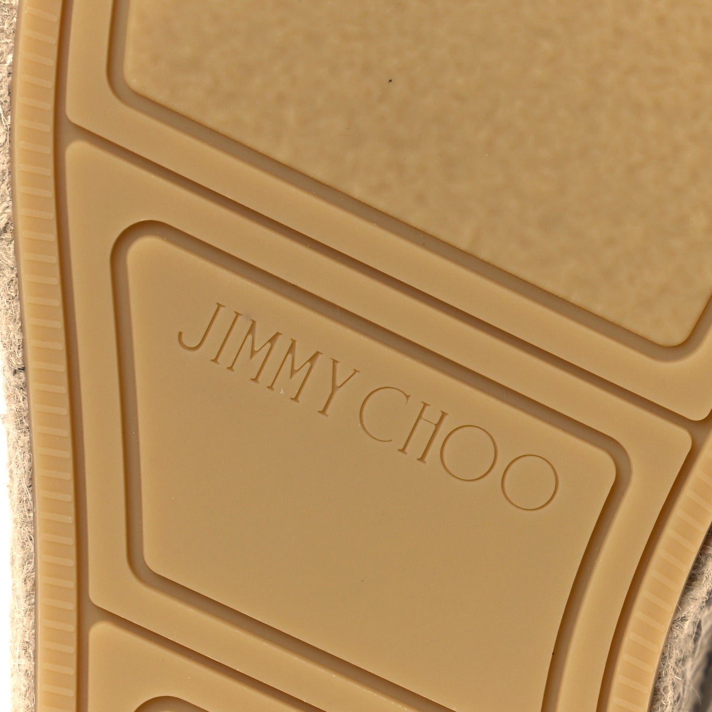Calfskin Snake Embossed Mens Espadrilles 43 Beige