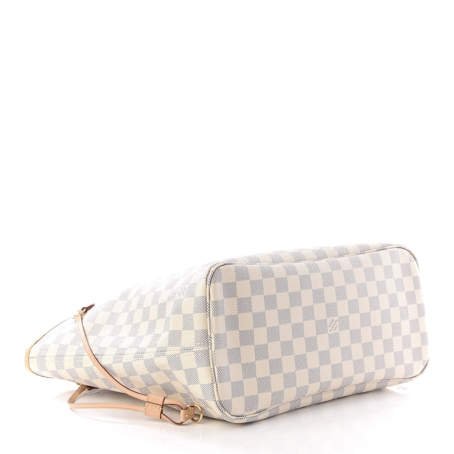 Damier Azur Neo Neverfull MM Rose Ballerine