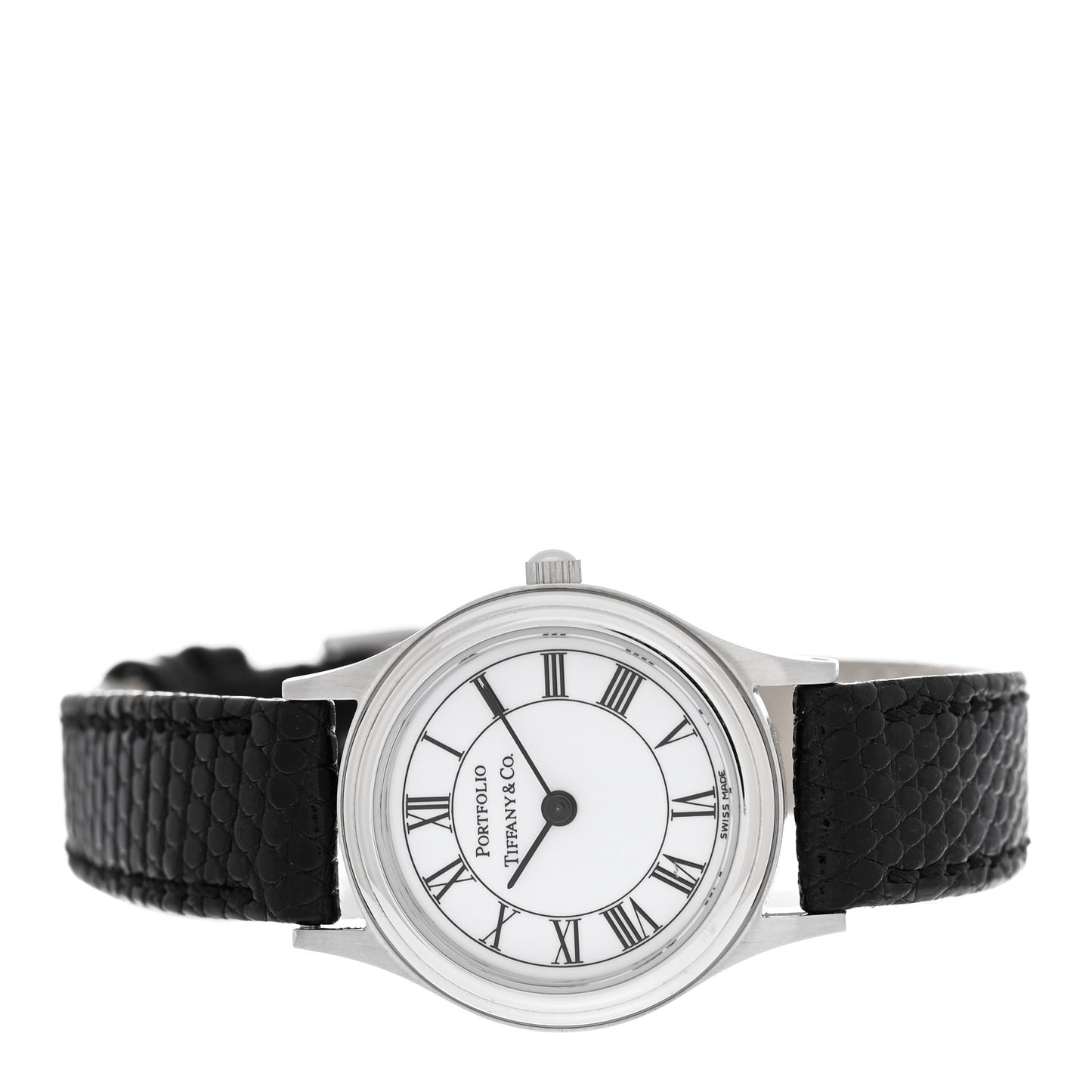 Stainless Steel Lizard 24mm Portfolio Quartz Watch