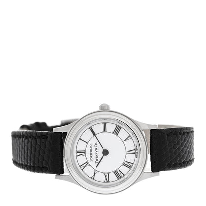 Tiffany Stainless Steel Lizard 24mm Portfolio Quartz Watch 2 of 5