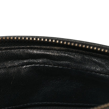 Chanel Lambskin Quilted CC Tassel Camera Case Black 13 of 15