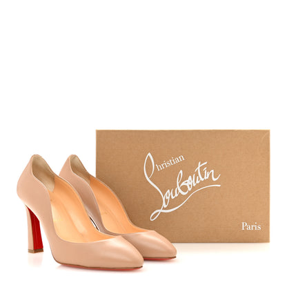 Christian Louboutin Nappa Agneska 85 Pumps 37.5 Nude 9 of 9
