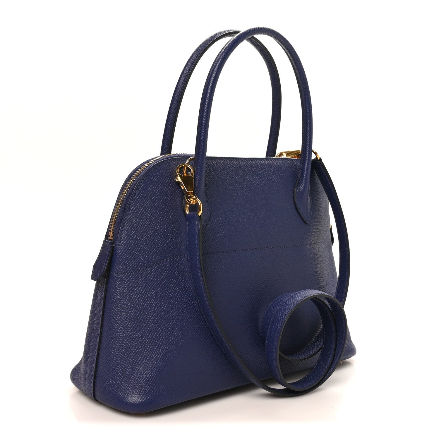 Hermes Epsom Bolide 27 Bleu Encre 3 of 9