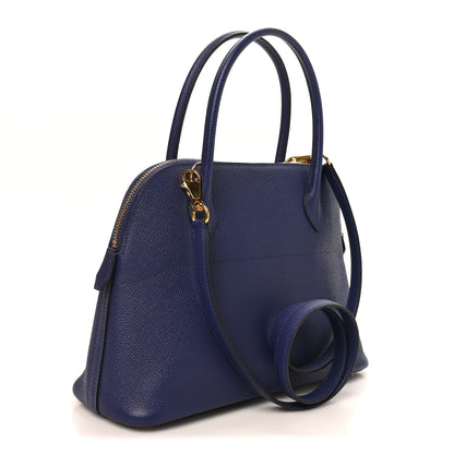 Hermes Epsom Bolide 27 Bleu Encre 3 of 9