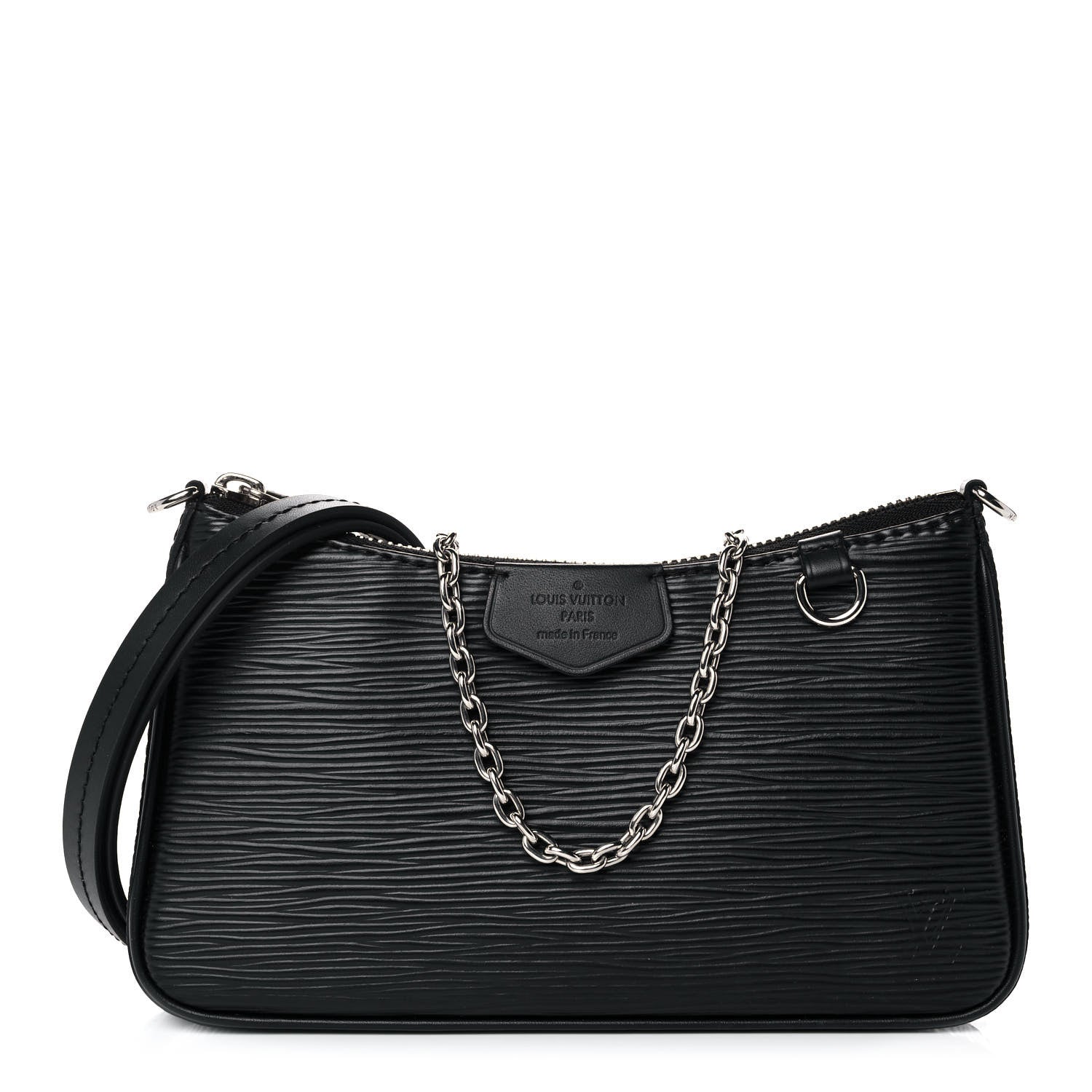 Louis Vuitton Epi Easy Pouch On Strap Black 1 of 10