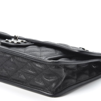 Chanel Caviar Quilted Medium French Riviera Flap Black 6 of 9
