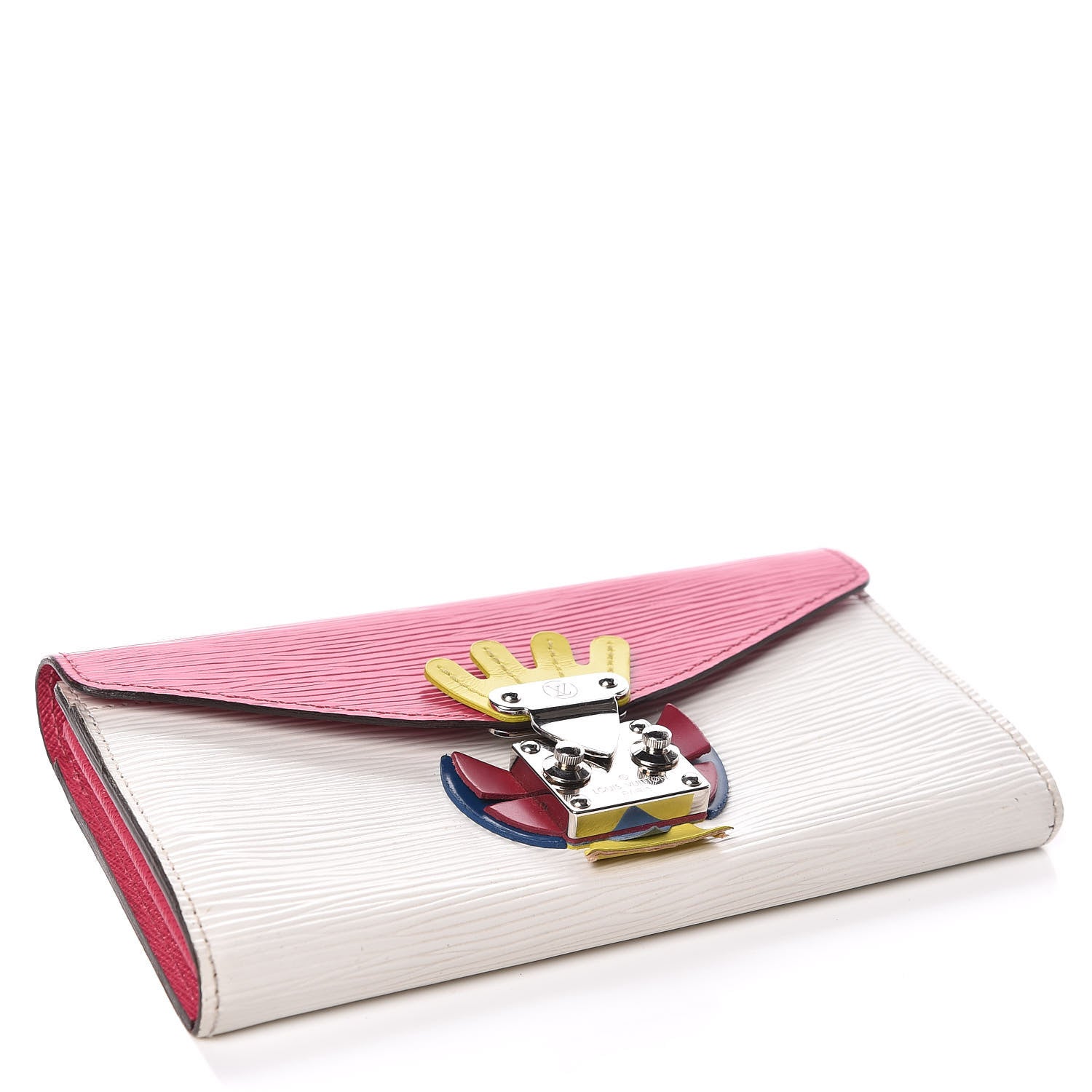 Louis Vuitton Epi Tribal Mask Sarah Wallet Pivoine 4 of 9