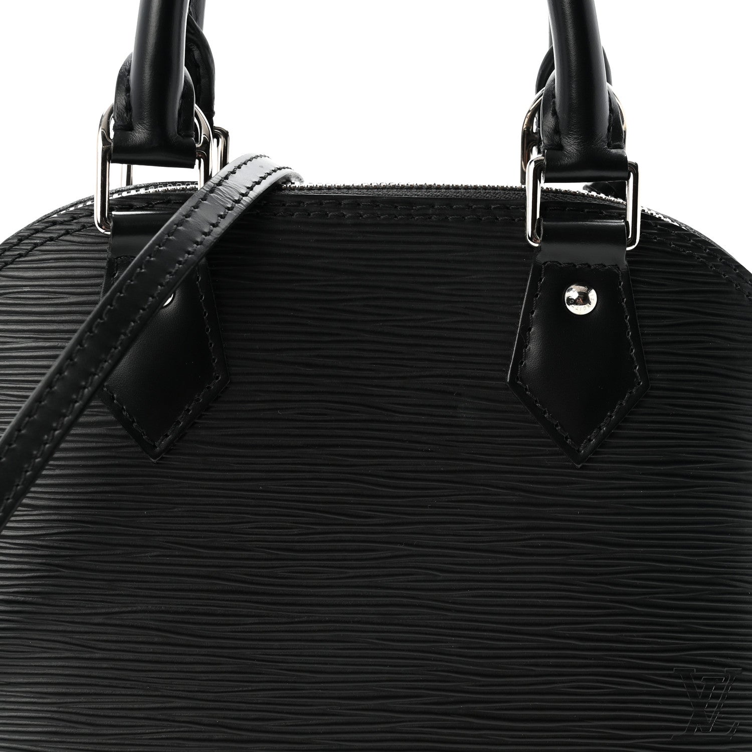 Louis Vuitton Epi Alma BB Black 7 of 11