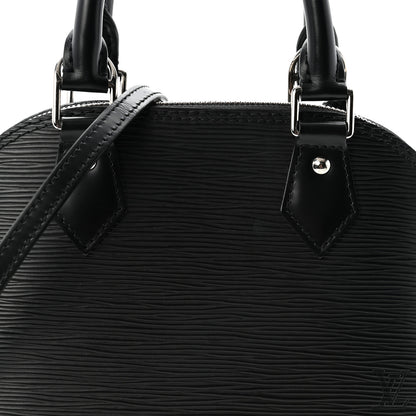 Louis Vuitton Epi Alma BB Black 7 of 11