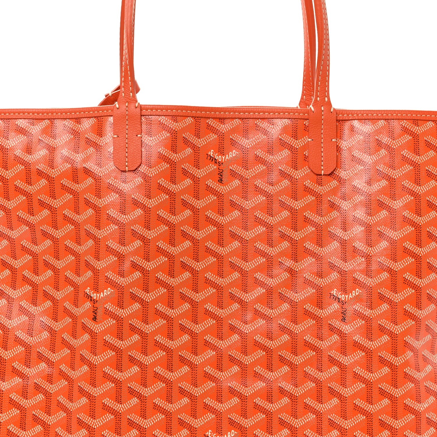 Goyard Goyardine Saint Louis PM Orange 9 of 11