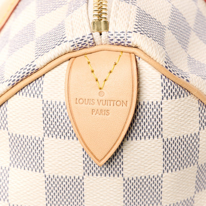 Louis Vuitton Damier Azur Speedy 25 10 of 13