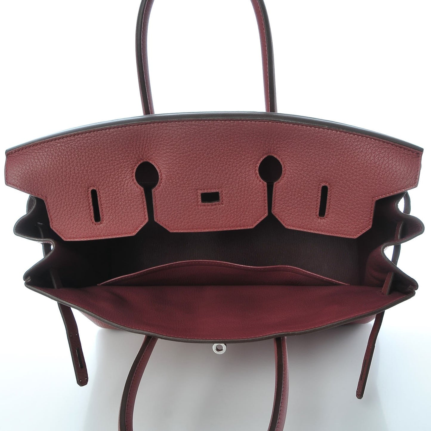 Taurillon Clemence Birkin 35 Bois de Rose