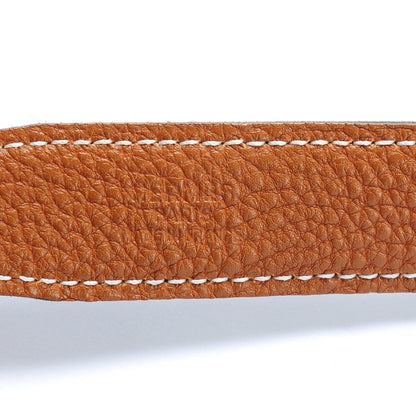 Hermes Box Togo 24mm Constance H Belt 85 Noir Gold 4 of 8