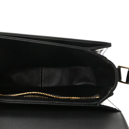 Celine Shiny Calfskin Small Triomphe Black 5 of 9