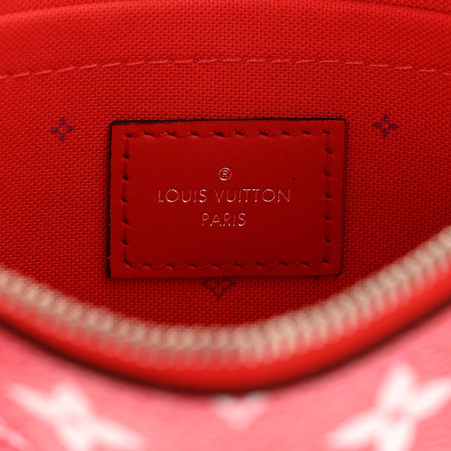 Monogram Escale Neverfull MM GM Pochette Rouge