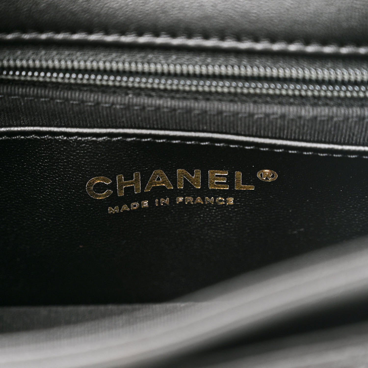 Chanel Lambskin Patent Calfskin Quilted Flap Phone Holder With Chain Black 6 of 10
