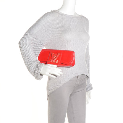 Louis Vuitton Patent Sobe Clutch Grenadine 2 of 7