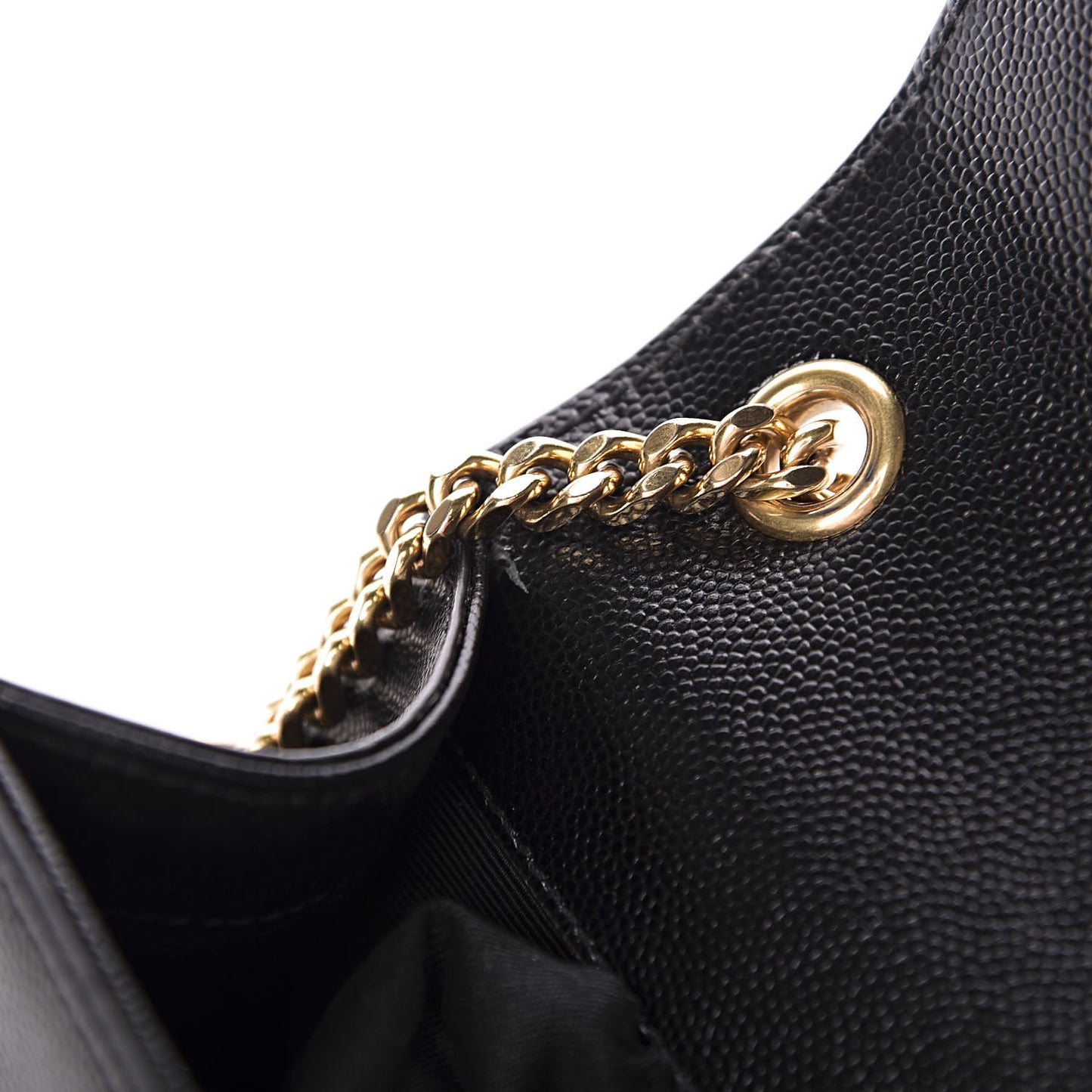 Grain De Poudre Small Monogram Kate Satchel Black