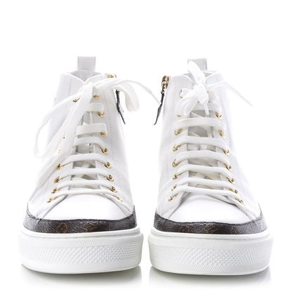 Louis Vuitton Monogram Stellar Sneaker 38 White 2 of 10