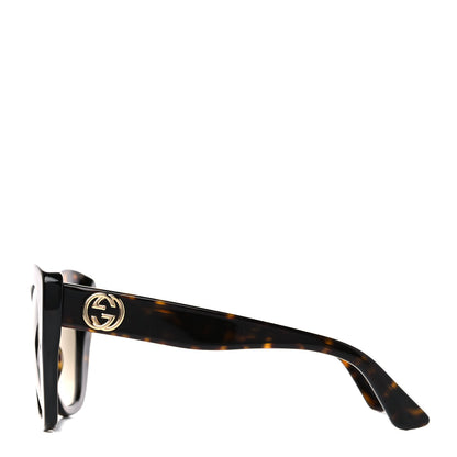 Gucci Cat Eye Sunglasses GG0164S Tortoise 3 of 8