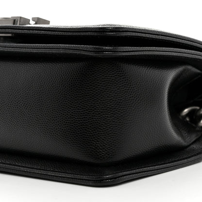 Chanel Caviar Quilted Small Boy Flap Black 10 of 10