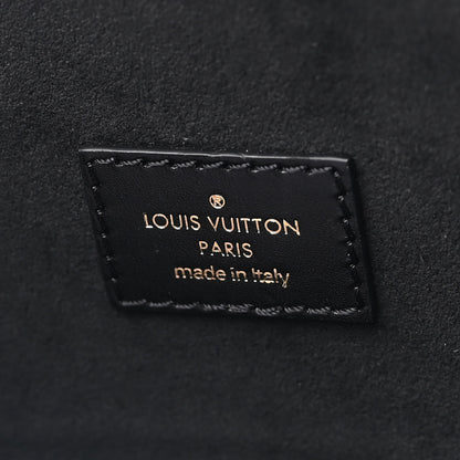 Louis Vuitton Calfskin Monogram Speedy Doctor 25 Black 6 of 14