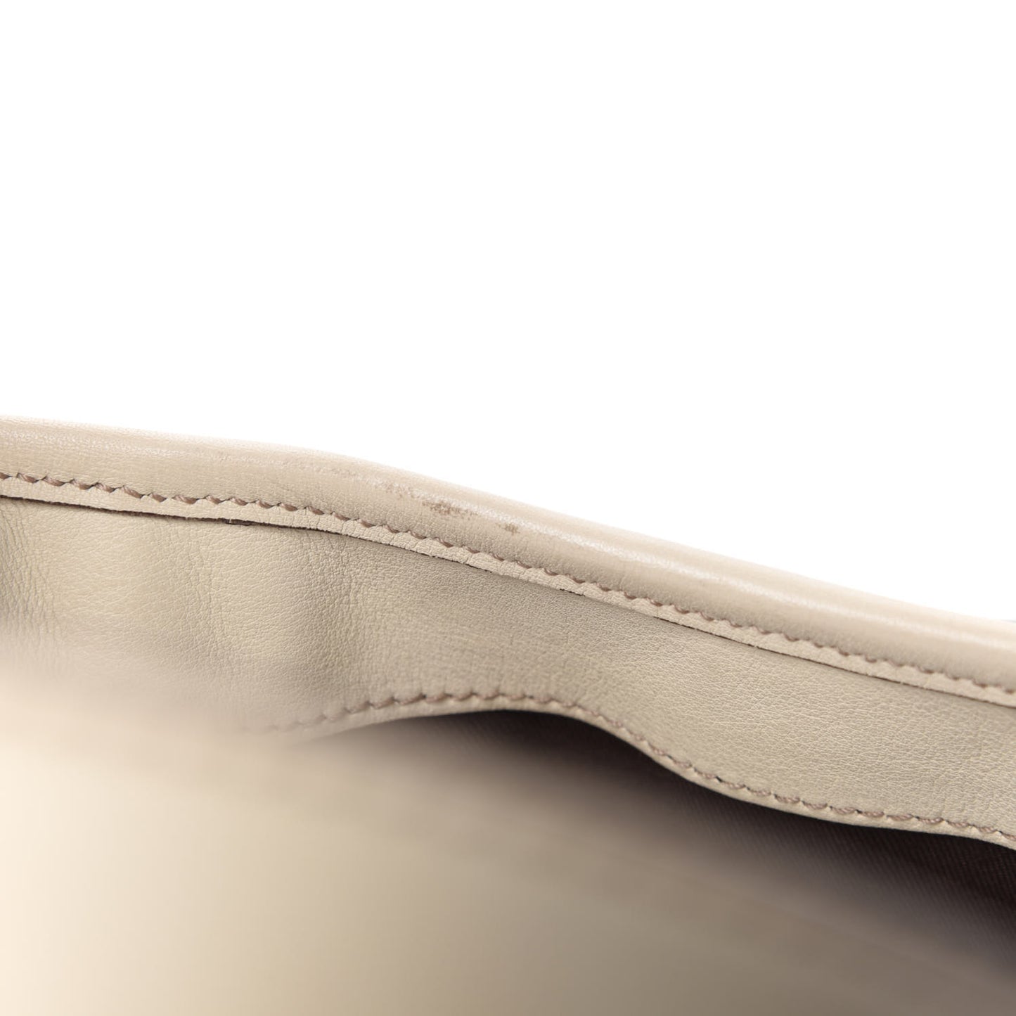 Monogram Web Jackie O Bouvier Hobo White