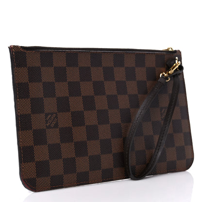 Louis Vuitton Damier Ebene Neverfull MM GM Pochette 3 of 14