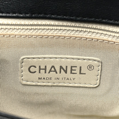 Chanel Washed Lambskin Quilted Mini Chain Around Flap Black 6 of 10