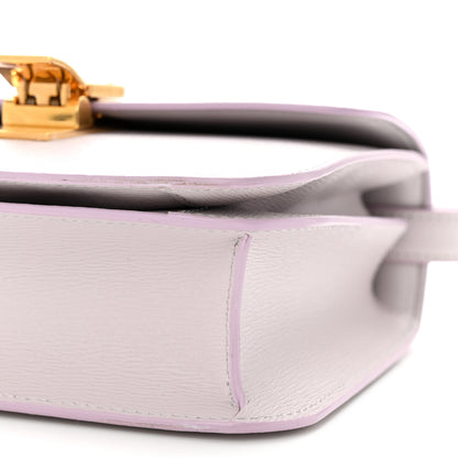 Celine Liege Calfskin Teen Classic Box Flap Bag Lavender Grey 10 of 11