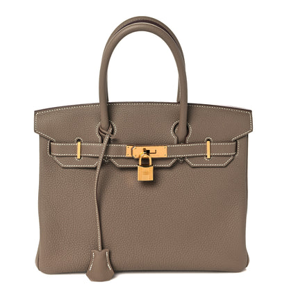 Hermes Togo Birkin 30 Etoupe 1 of 34