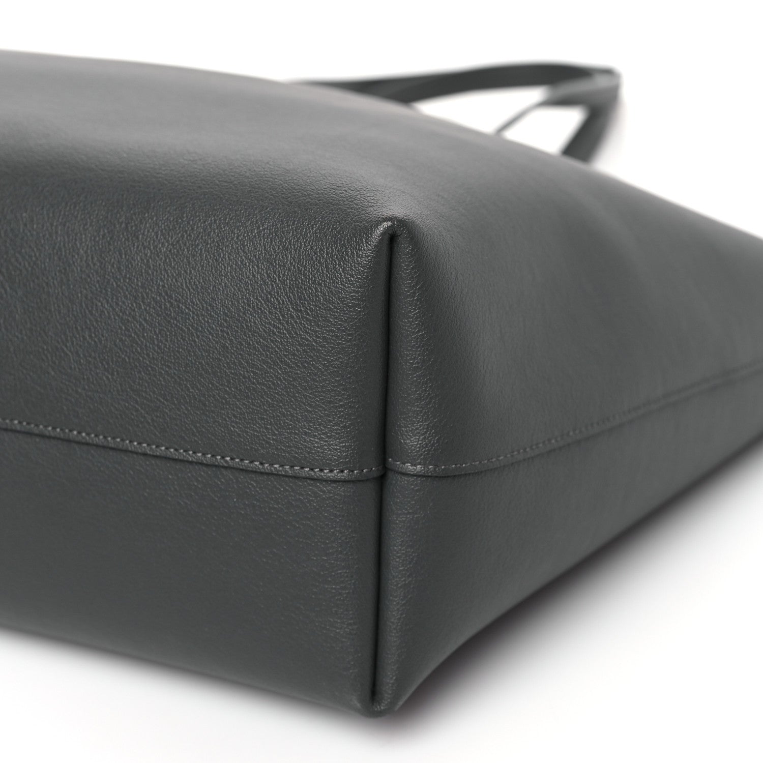 Saint Laurent Calfskin Large Shopping Tote Earth 10 of 12