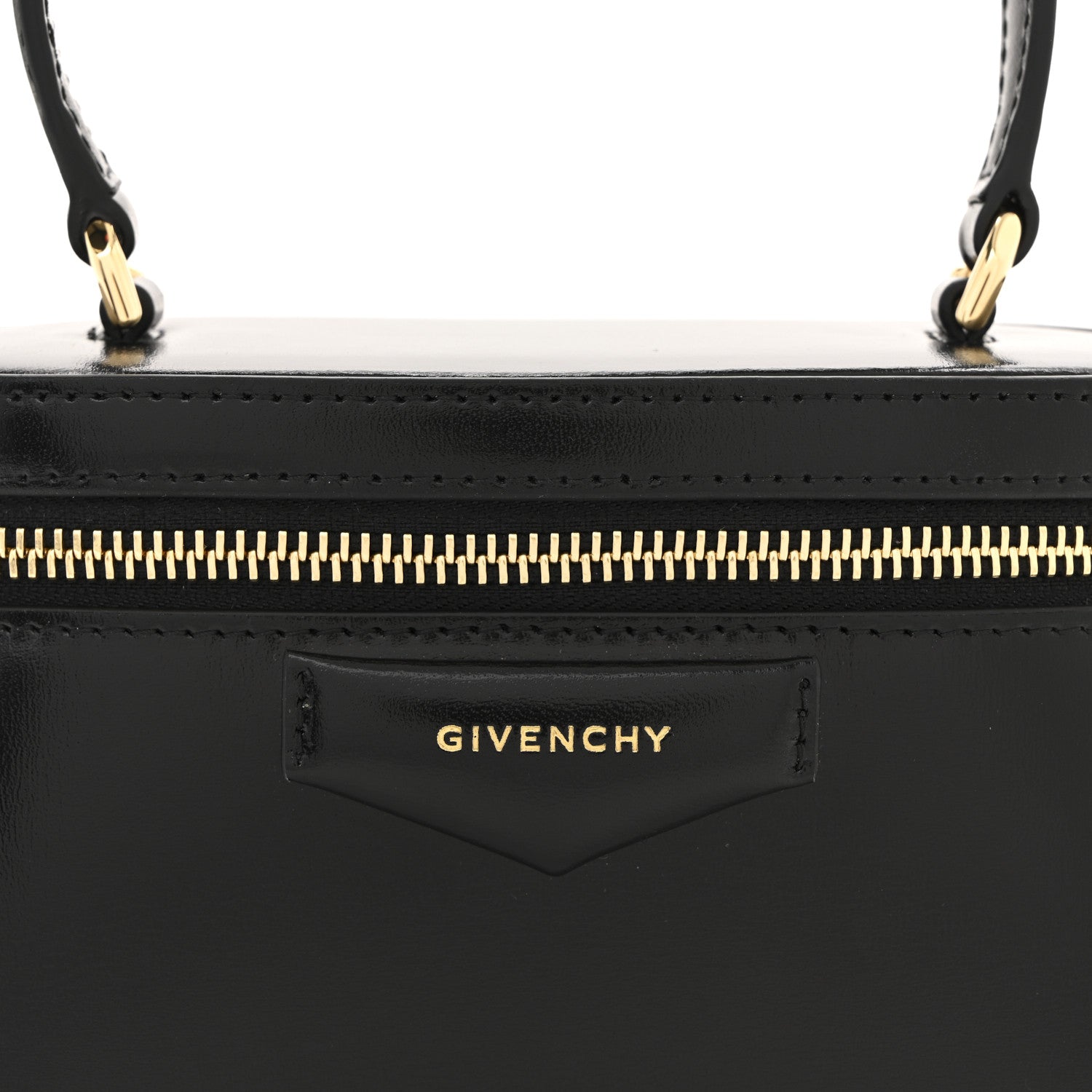 Givenchy Box Calfskin Antigona Vanity Bag With Chain Black 8 of 10