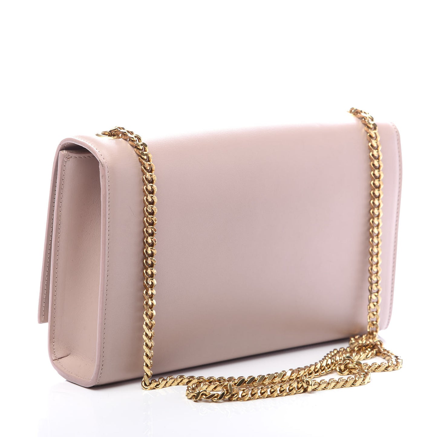Smooth Calfskin Medium Classic Monogram Kate Tassel Satchel Pink