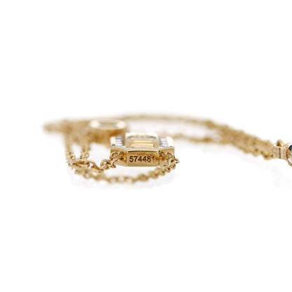 Harry Winston 18K Yellow Gold Diamond HW Logo Bracelet 4 of 4