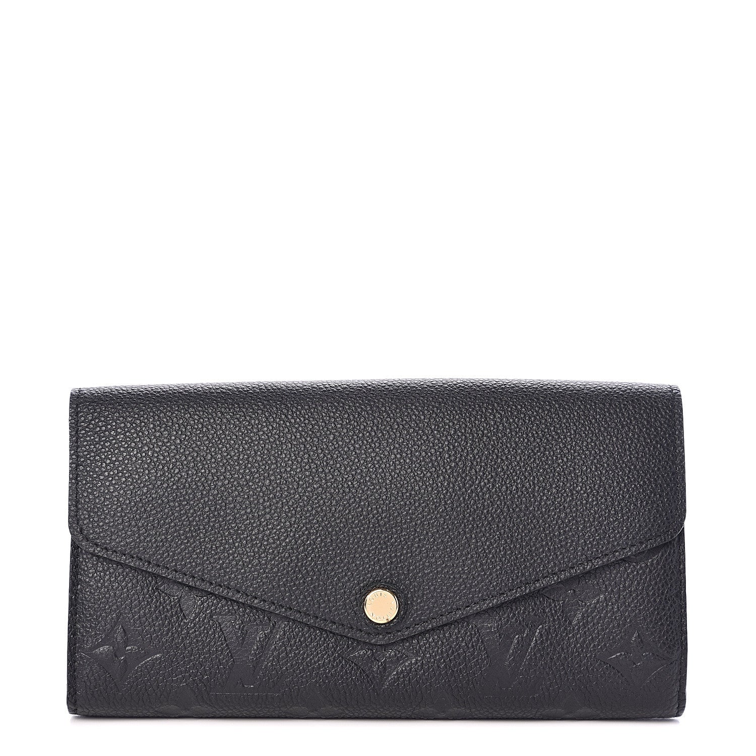 Louis Vuitton Empreinte Sarah Wallet NM Black 1 of 5