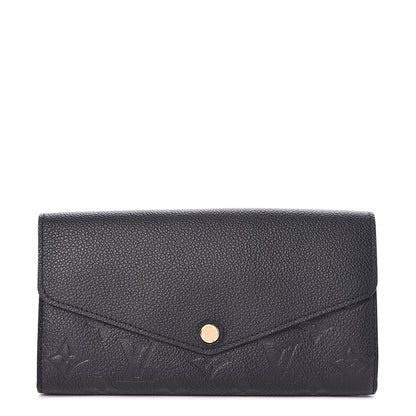 Louis Vuitton Empreinte Sarah Wallet NM Black 1 of 5