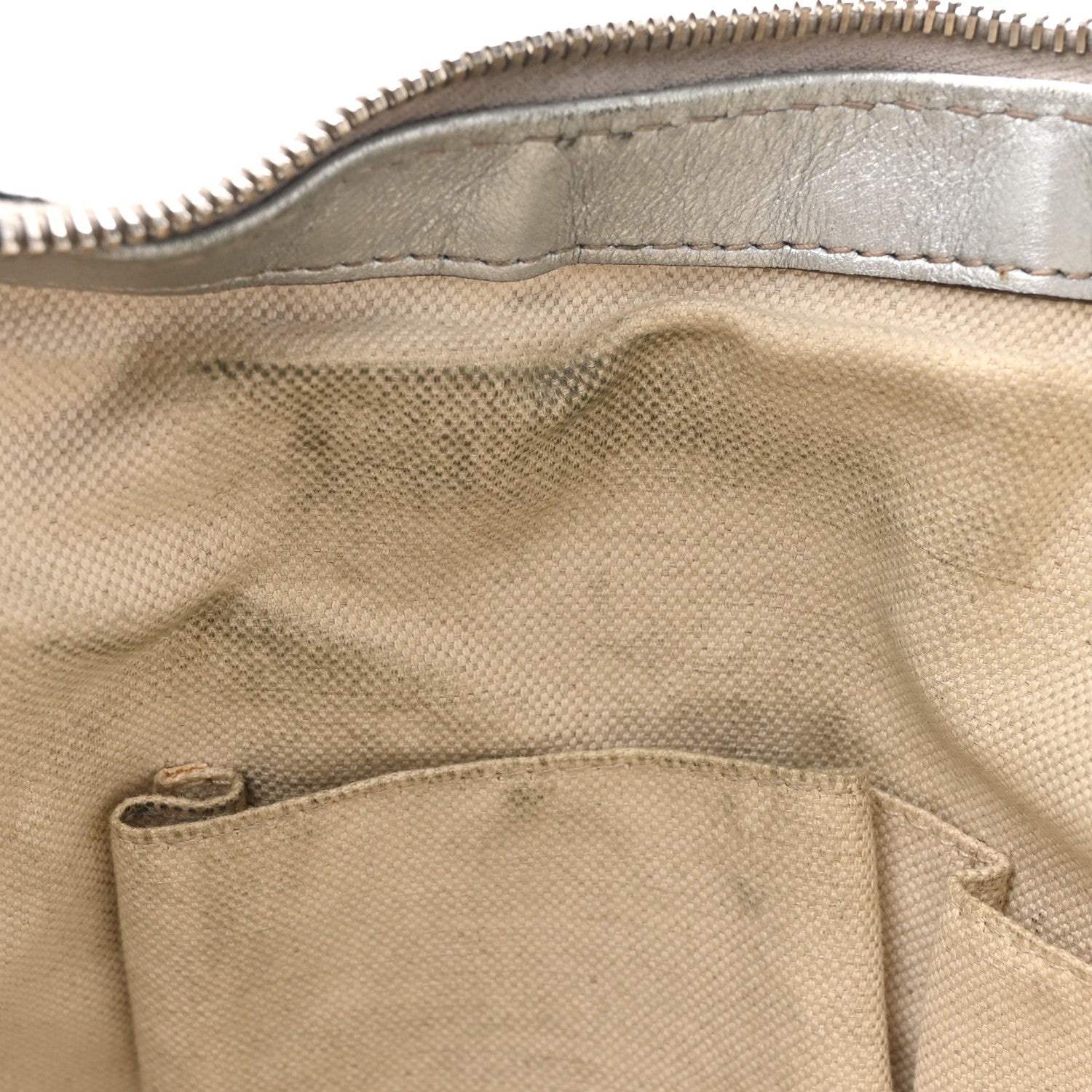 Gucci Metallic Guccissima Medium Sukey Hobo Silver 12 of 19