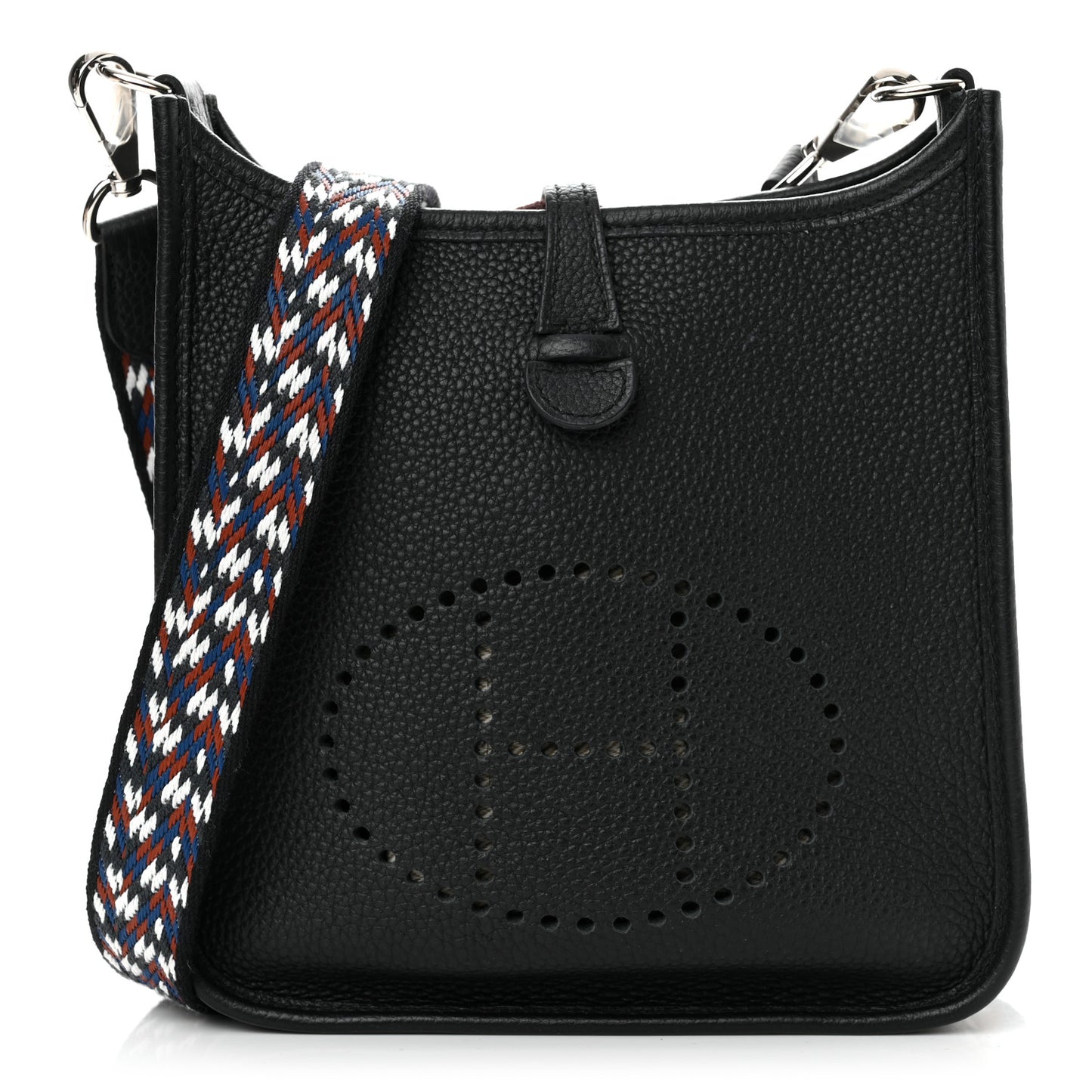 Taurillon Maurice Zigzag Evelyne TPM Black Bleu Zellige Indigo