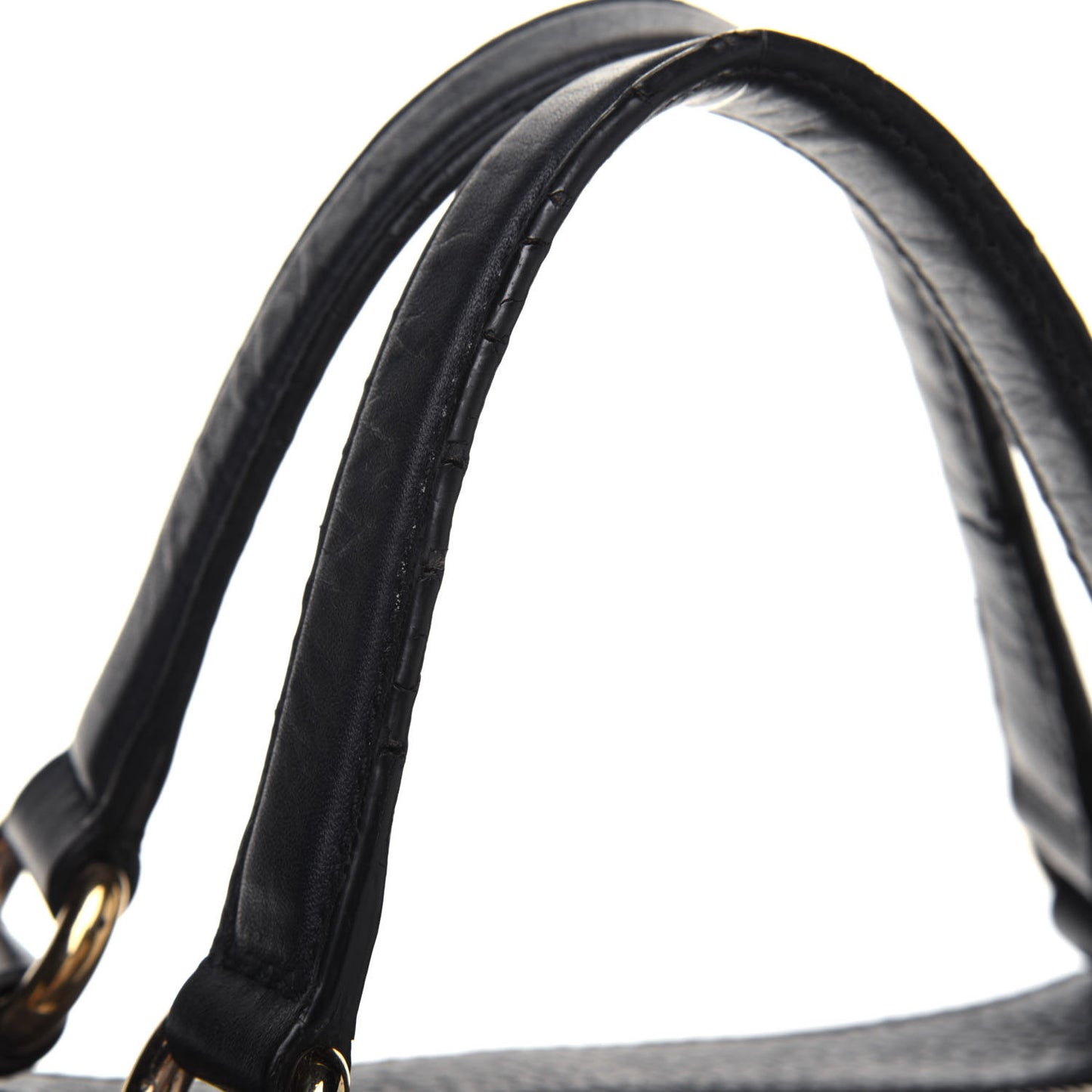 Pebbled Calfskin Medium Soho Boston Black