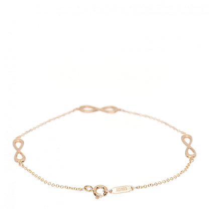 Tiffany 18K Rose Gold Infinity Endless Bracelet 3 of 4