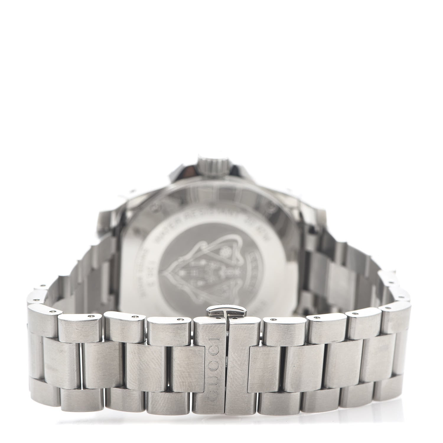 Gucci Stainless Steel 40mm Dive Quartz Watch White 4 of 5