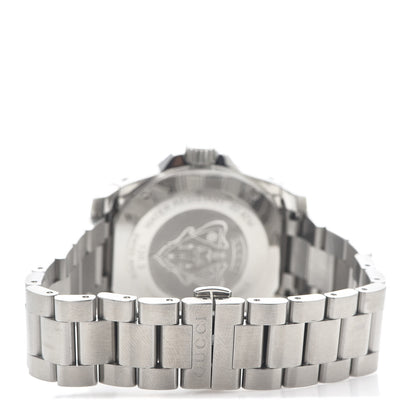 Gucci Stainless Steel 40mm Dive Quartz Watch White 4 of 5