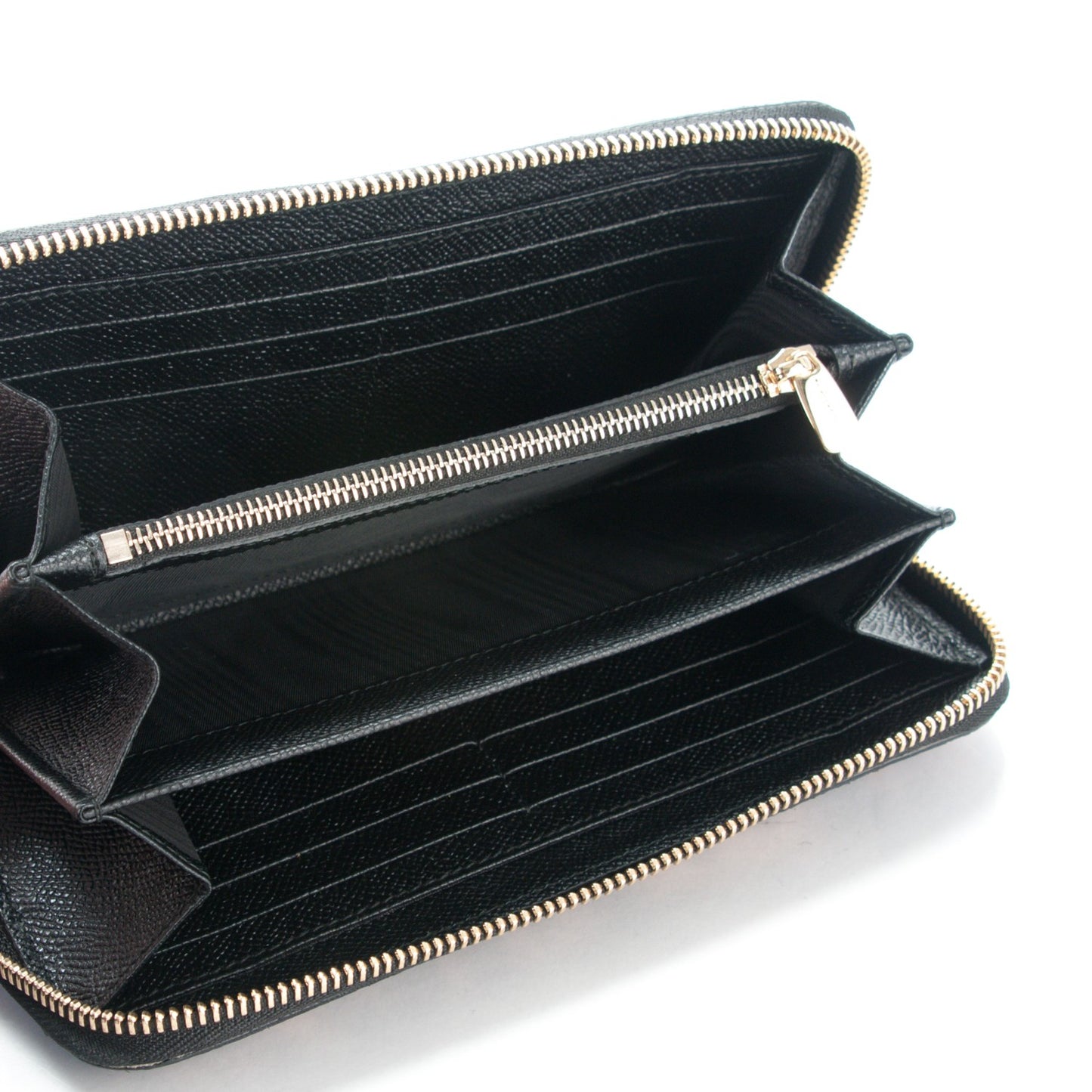 Dauphine Leopard Print Zip Around Wallet