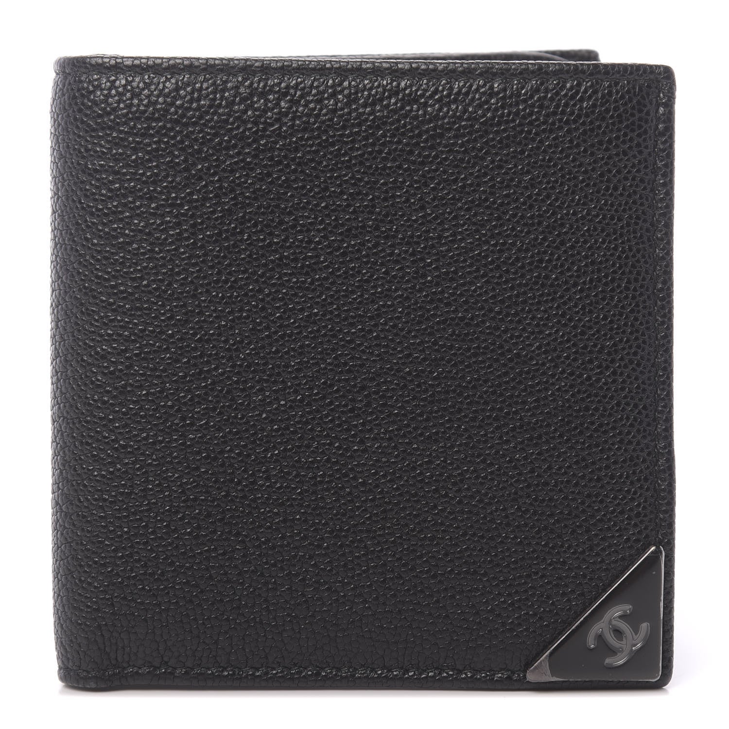 Chanel Caviar CC Bi-Fold Wallet Black 1 of 9