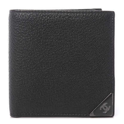 Chanel Caviar CC Bi-Fold Wallet Black 1 of 9