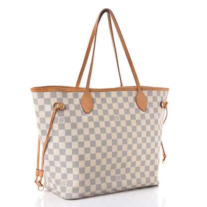 Louis Vuitton Damier Azur Neverfull MM 3 of 15