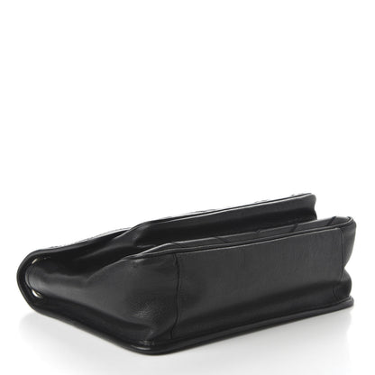 Saint Laurent Calfskin Matelasse Monogram Microstud Medium Niki Chain Satchel Black 4 of 10