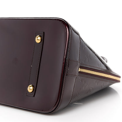Louis Vuitton Vernis Alma GM Amarante 10 of 10