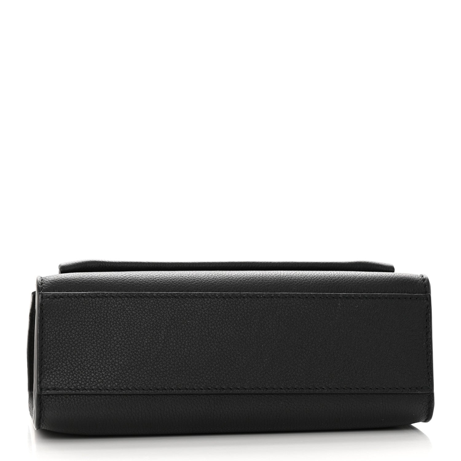 Louis Vuitton Soft Calfskin Mylockme Chain Bag BB Black 4 of 13